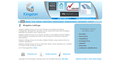 Desktop Screenshot of kingstonlettings.com